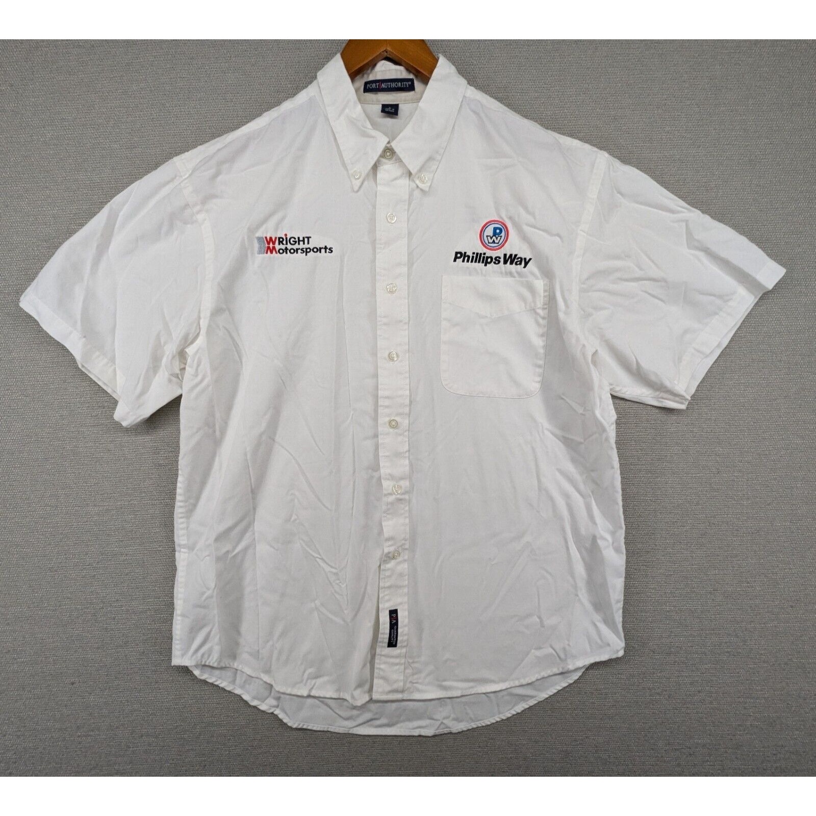 Wright Motorsports Phillips Way Racing Crew Shirt Large Rolex 24 Gt 2009 B143